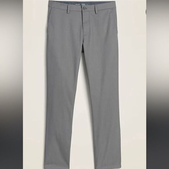 Old Navy Ultimate Slim Blue Pants - Picture 2 of 5